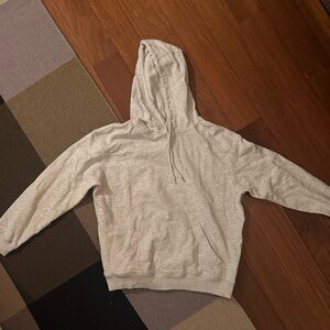 Gray Hoodie Sweatshirt